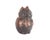 A West German fat lava ceramic owl produced by Otto Keramik. This mid-century owl figurine features a round body, with a...