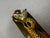 Vintage Hollywood Regency Solid Brass Koi Fish Hardware Cabinetry Knobs Hardware/Pulls, Set of 3 For Sale - Image 11 of 12