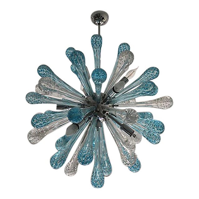 Murano Glass Chandelier by Simoeng For Sale - Image 6 of 6