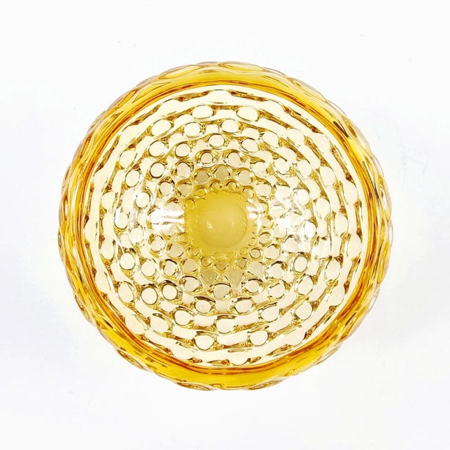 1950s Lenti Bowl in Murano Glass by Ercole Barovier for Barovier & Toso, Italy, 1940s-1950s For Sale - Image 5 of 8