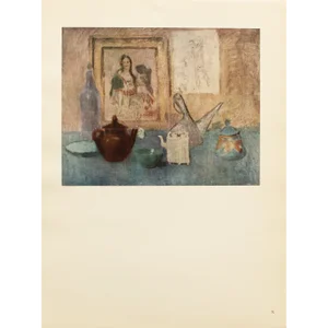 1948 After Pablo Picasso "Still Life on the Board", First Edition Offset Lithograph