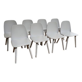 Nerd Chairs by Muuto, Set of 8 For Sale