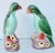 Ceramic Early 20th Century Chinese Ceramic Parrots - A Pair of 2 For Sale - Image 7 of 8