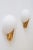 Gold Austrian Sconces from J.T. Kalmar, 1980s, Set of 2 For Sale - Image 8 of 18