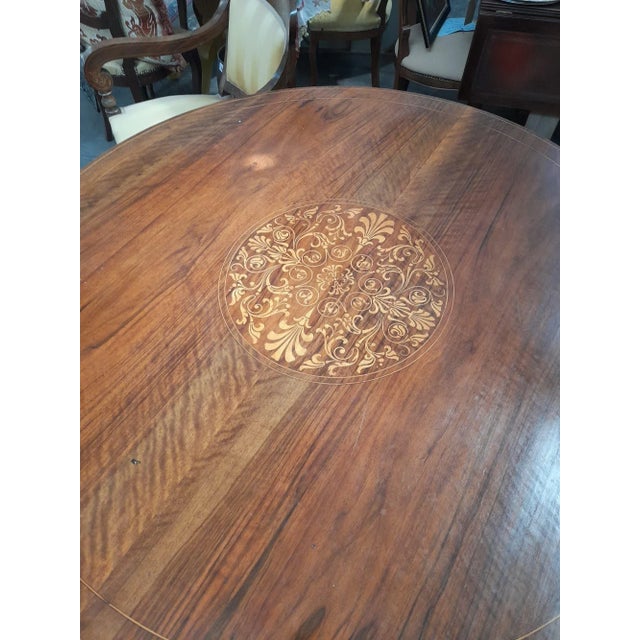 Brown Antique Sailing Table, 1850 For Sale - Image 8 of 9