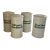 Antique Complete Cohesive Set of 4 Hertel, Jacob & Co White Porcelain Apothecary Jars W/Lids Made in Germany 1913-1920 For Sale