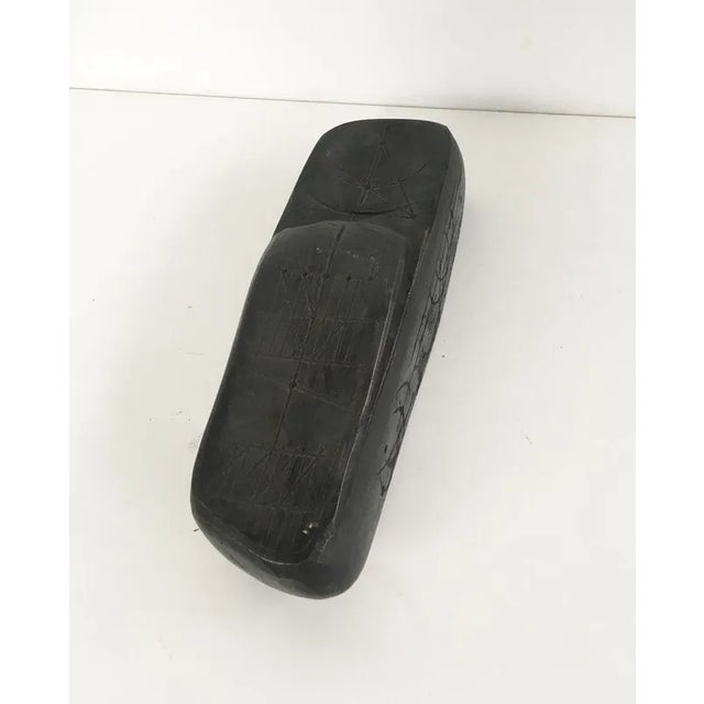 Walter Valentini, Black Abstract Tracce Sculpture, 1980, Bronze For Sale - Image 11 of 13