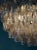 Large Murano Chandeliers with Chrome Structure, Set of 2 For Sale - Image 4 of 14