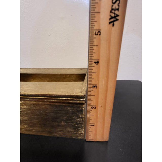 1970s 1970s Brass Hollywood Regency Tissue Box For Sale - Image 5 of 11
