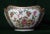 19th century Chinese Export Rose Medallion Scalloped Serving Bowl For Sale - Image 4 of 13