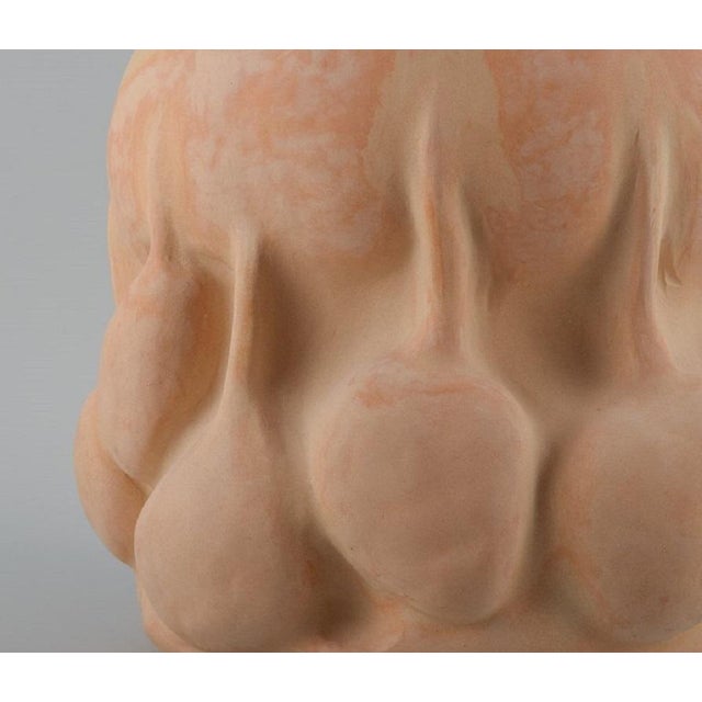 Danish Stoneware Vase by Christina Muff For Sale - Image 5 of 7