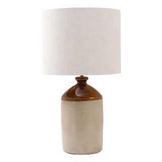 20th Century English Ceramic Jug Table Lamp For Sale