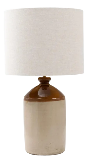 20th Century English Ceramic Jug Table Lamp