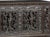 Renaissance-style chest. Portuguese, early 20th century; made of chestnut wood; depicting vegetal and floral motifs; lion-...
