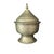 Moroccan Lidded Jar, plated.