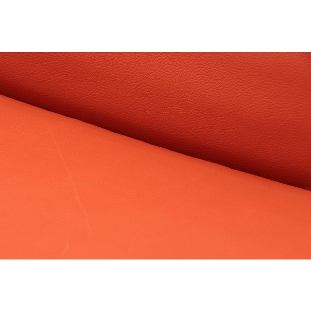Amanta Modular Sofas in Orange Leather by Mario Bellini for C&b, Italy, 1960s, Set of 4 For Sale - Image 15 of 18