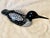 Vintage Folk Art Statue Loon L. L. Bean Carved Wood Vintage Stunningly Exquisite Waterfowl Wooden Decorative Decoy Folk Art Statue Mint Condition For Sale - Image 10 of 18