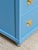 1950’s French Blue Kent Coffey Highboy Dresser For Sale - Image 9 of 12