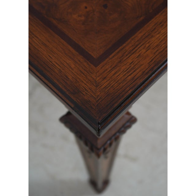 Henredon French Louis XVI Walnut Dining Room Table For Sale - Image 9 of 18