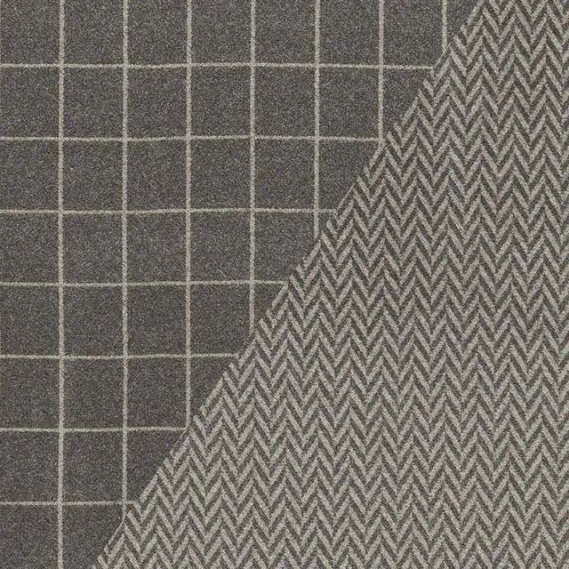 This handsome wool is double-sided and reversible. The chevron repeat is 7/8" vertically and 1 3/8" horizontally. Sold as...