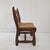 Brown Mid-Century Brutalist Oak Razor Blade Dining Chairs, France, 1960s, Set of 6 For Sale - Image 8 of 17