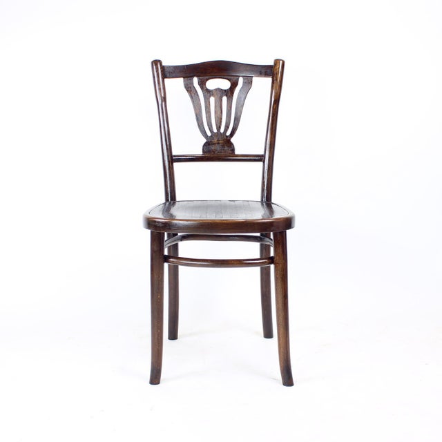 Vintage Oak Chair from Tatra, 1950s For Sale - Image 4 of 12