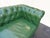 1990s Vintage Chesterfield Sofa Green Tufted Leather Couch For Sale - Image 5 of 12