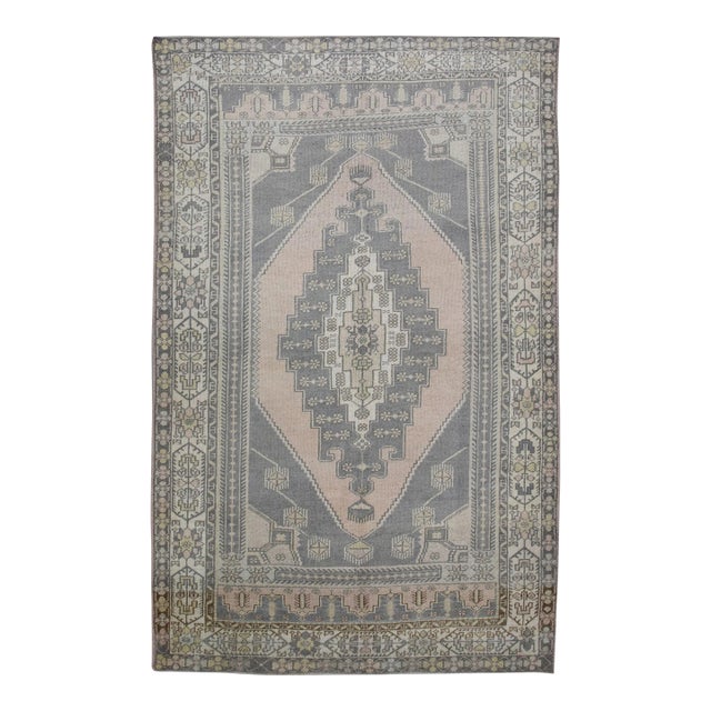 Vintage Turkish Rug 5' x 8'5" For Sale