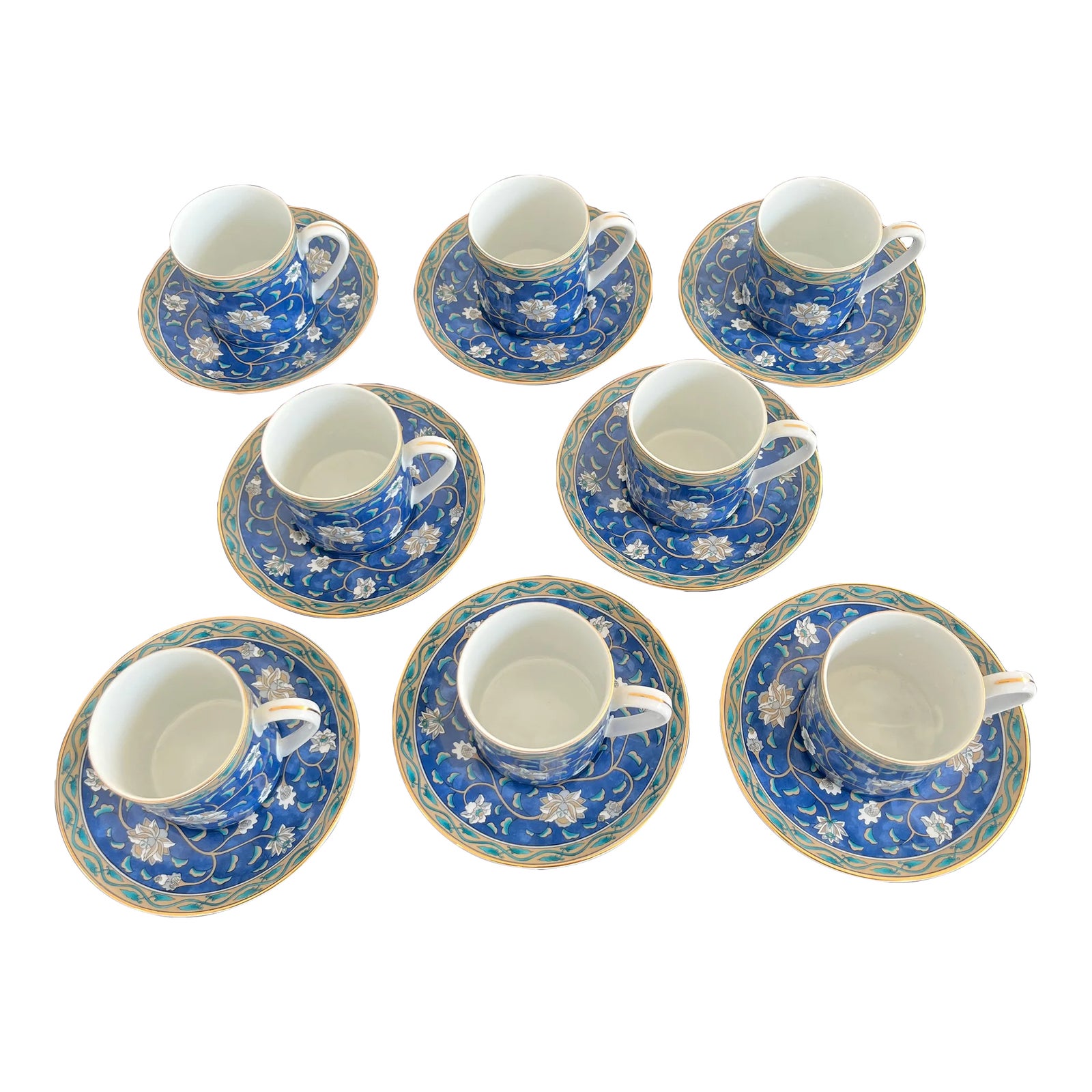 Demitasse Cups And Saucersnull