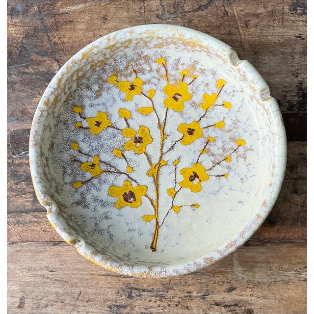 Vintage Italian Glazed Ceramic Ashtray For Sale - Image 12 of 12