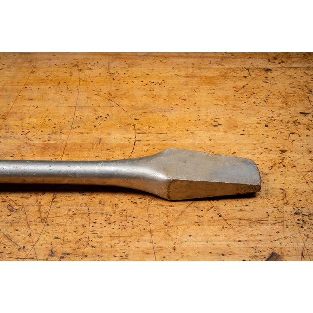 Wood Mid 20th Century Oversized Wooden Flathead Screwdriver Display Prop For Sale - Image 7 of 8