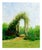 Impressionist Floral Garden Archway Landscape With Roses by Marnie Dufau For Sale - Image 3 of 5