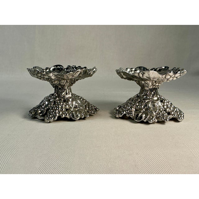 Arthur Court Vintage Arthur Court Grapevine Candleholders Set of 2 For Sale - Image 4 of 9