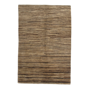Vintage Hand-Knotted Gabbeh Rug 5'7" X 8'4"