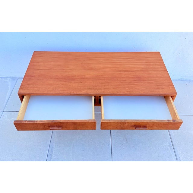 Low Danish TV Stand in Teak, 1960s For Sale - Image 6 of 14