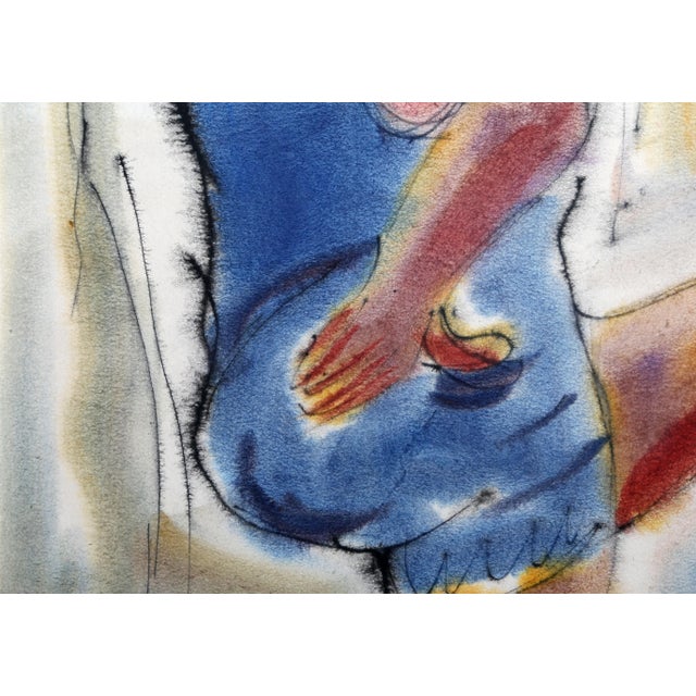 Figure in Blue, Joseph Kahn For Sale - Image 4 of 5