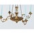 19th Century Neoclassical Giltwood Candle Chandelier For Sale - Image 10 of 12
