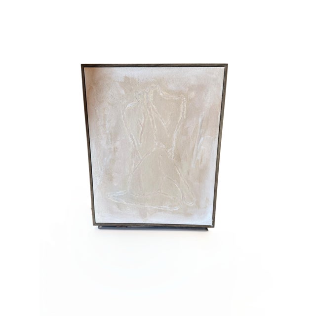 A captivating, one-of-a-kind original painting by artist “Marek”, celebrating the beauty of the female form through...
