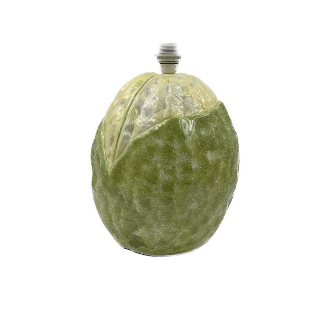 Ceramic Cauliflower-Shaped Table Lamp, Italy, 1970s For Sale - Image 10 of 17