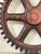 Industrial Foundry Pattern | Wood Cogged Wheel For Sale - Image 4 of 4