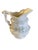Vintage Victorian Style Iridescent Luster Glazed White Ceramic Pitcher and Basin - A Set For Sale - Image 12 of 12