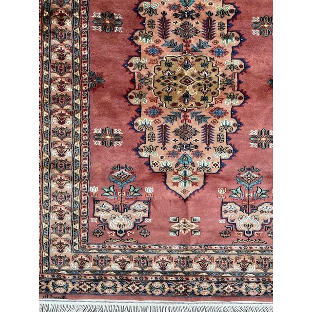 Vintage Pakistani Rug, 1980s For Sale - Image 3 of 18