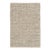Dash & Albert by Annie Selke Marled Brown Woven Cotton Rug, 2'6" x 12' For Sale