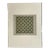 Vintage Geometric Tile Pattern Serigraph For Sale