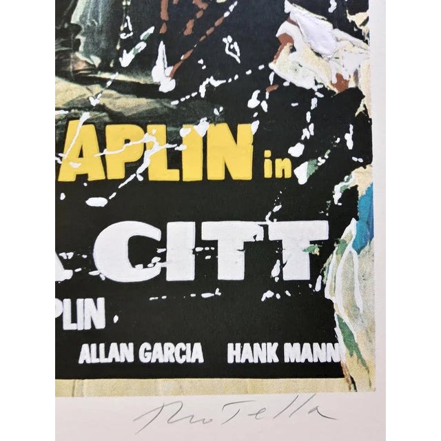 Luci della città, 1998 Mimmo Rotella For Sale - Image 4 of 7