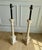 1960s Exceptional Pair of Italian Hand-Carved Alabaster Neoclassical Column Table Lamps – Newly Rewired For Sale - Image 9 of 10