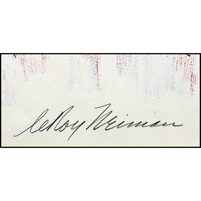 Abstract Expressionism 1970s Harlequin, LeRoy Neiman For Sale - Image 3 of 5