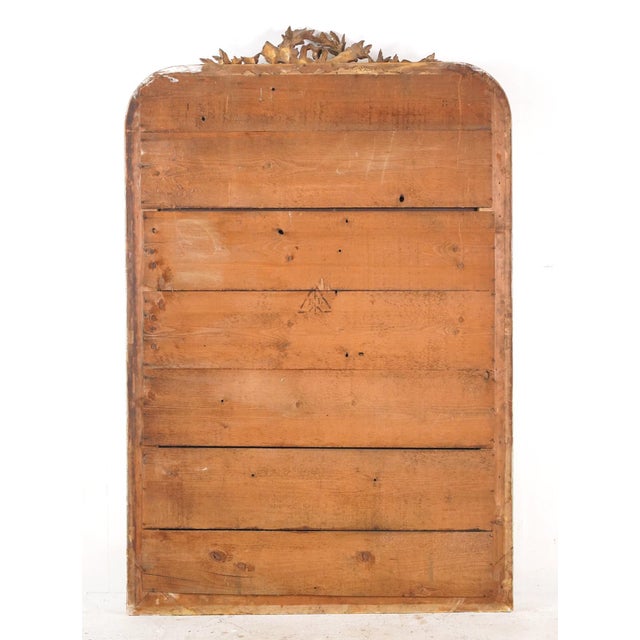 Antique European French Louis Philippe Wall Mirror For Sale - Image 11 of 12