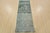 Tabriz Runner 2’5” X 9’6” Blue Wool Vintage Overdyed Hand-Knotted Rug For Sale - Image 12 of 13