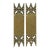 Pair of Mid 20th Century Bronze Gothic Yale & Towne Door Push Plates For Sale